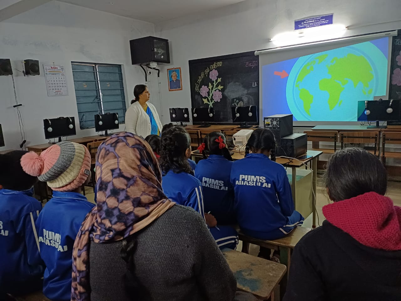 Conducting lesson activity